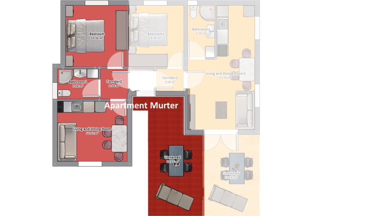 Apartmani Villa Lilliana Tribunj  Luaran gambar